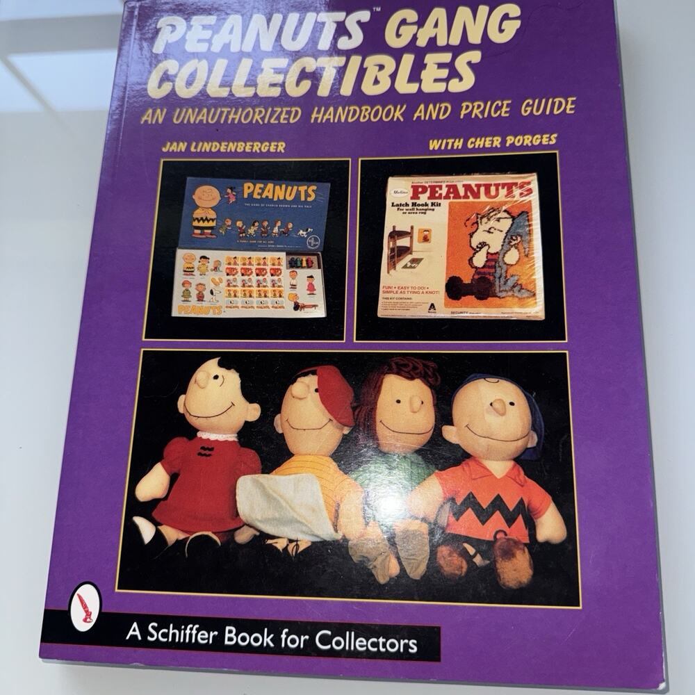 Peanuts Gang Collectibles Price Guide Book Lindenberger Snoopy Charlie Brown